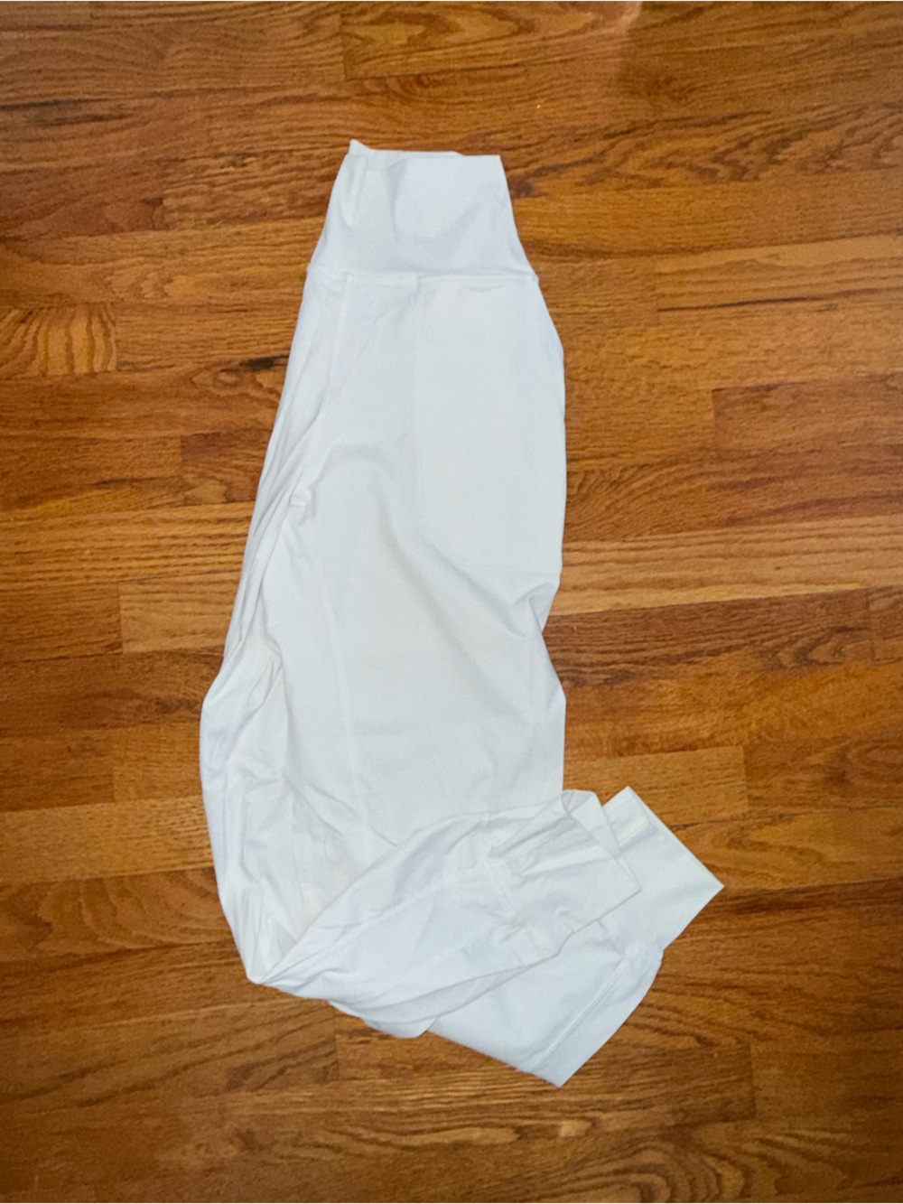 White Athletic Joggers